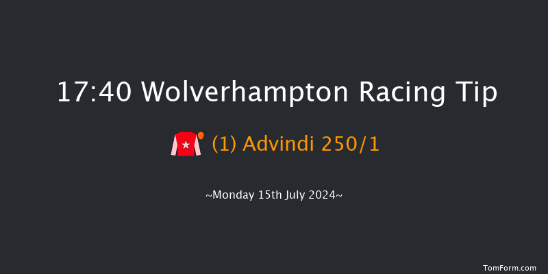 Wolverhampton  17:40 Maiden (Class 5) 7f Mon 8th Jul 2024