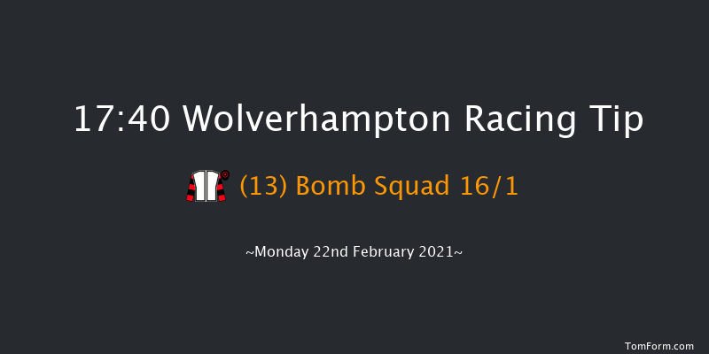 Play Ladbrokes 5-A-Side On Football Handicap Wolverhampton 17:40 Handicap (Class 6) 6f Wed 17th Feb 2021