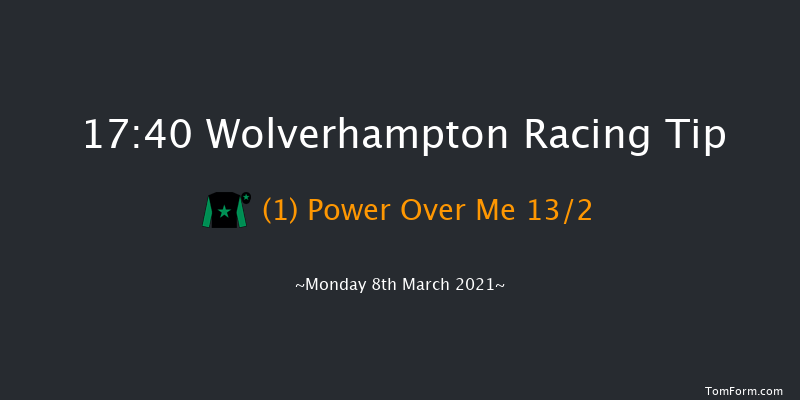 Heed Your Hunch At Betway Handicap Wolverhampton 17:40 Handicap (Class 4) 6f Mon 1st Mar 2021