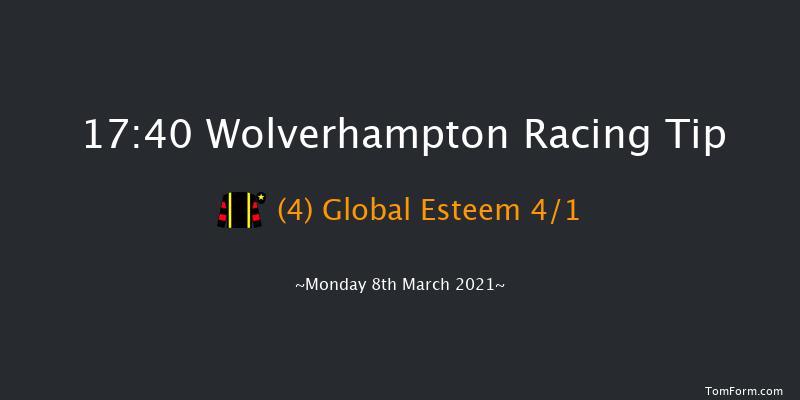 Heed Your Hunch At Betway Handicap Wolverhampton 17:40 Handicap (Class 4) 6f Mon 1st Mar 2021