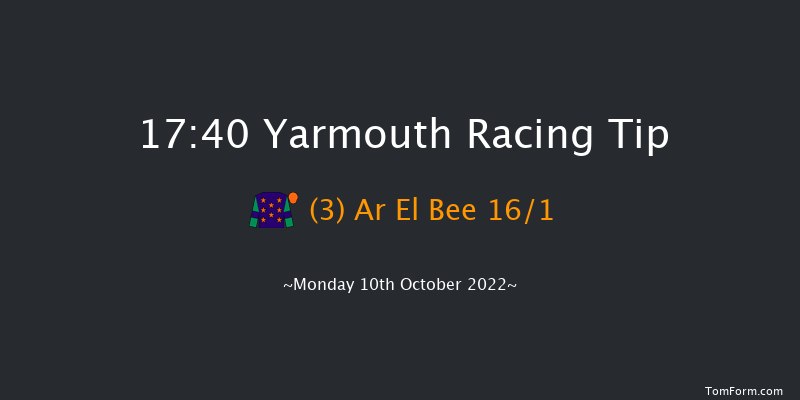 Yarmouth 17:40 Handicap (Class 5) 8f Sun 25th Sep 2022