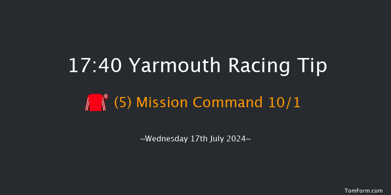 Yarmouth  17:40 Maiden (Class 5) 5f Wed 10th Jul 2024