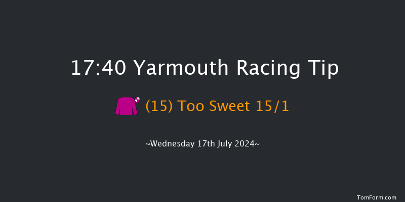 Yarmouth  17:40 Maiden (Class 5) 5f Wed 10th Jul 2024