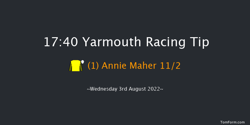 Yarmouth 17:40 Maiden (Class 5) 6f Tue 26th Jul 2022