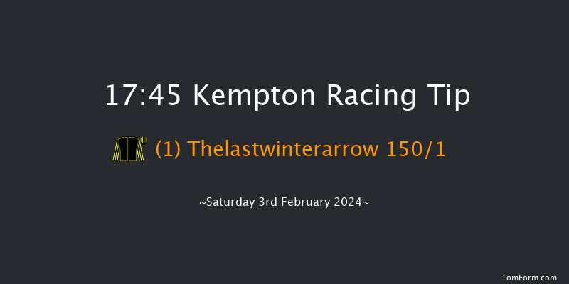 Kempton  17:45 Maiden (Class 5) 8f Wed 31st Jan 2024