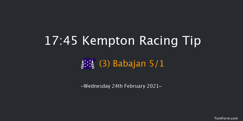 Unibet 3 Uniboosts A Day Handicap Kempton 17:45 Handicap (Class 4) 8f Wed 17th Feb 2021