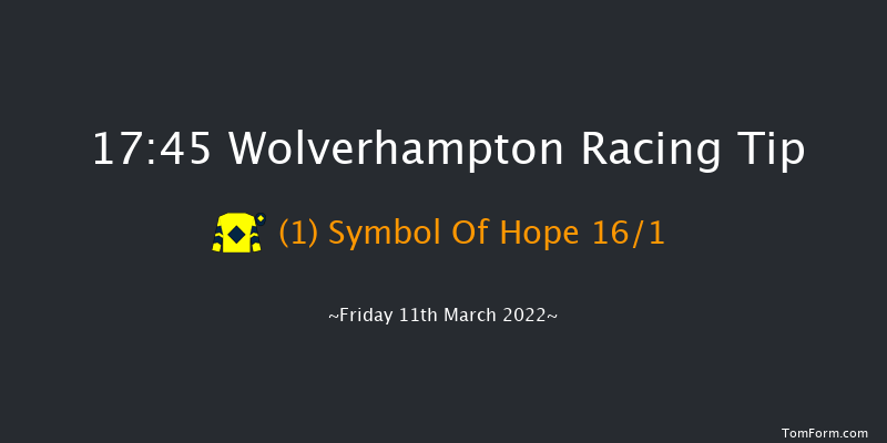 Wolverhampton 17:45 Handicap (Class 6) 6f Tue 8th Mar 2022