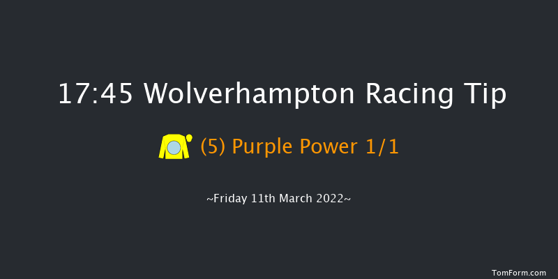 Wolverhampton 17:45 Handicap (Class 6) 6f Tue 8th Mar 2022