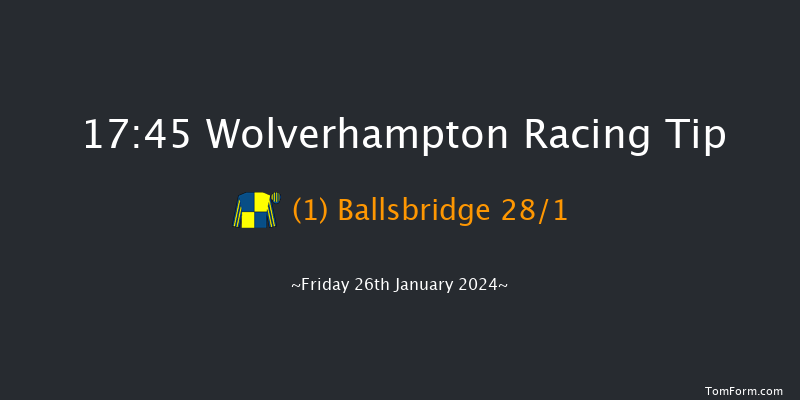 Wolverhampton  17:45 Handicap (Class 5) 8.5f Fri 12th Jan 2024