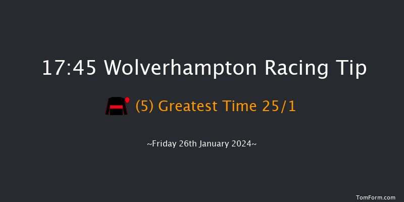 Wolverhampton  17:45 Handicap (Class 5) 8.5f Fri 12th Jan 2024