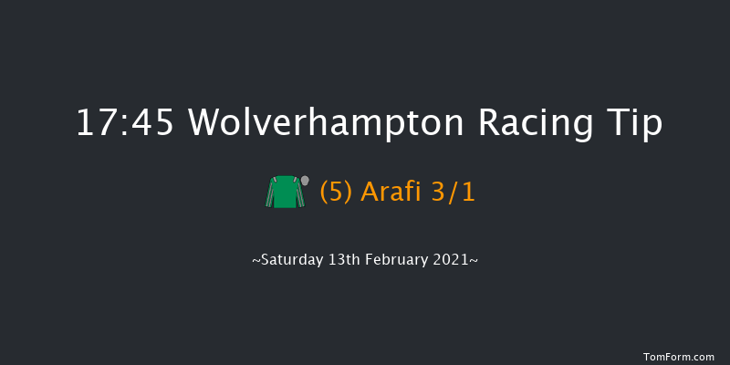 Bombardier Handicap Wolverhampton 17:45 Handicap (Class 5) 7f Wed 10th Feb 2021