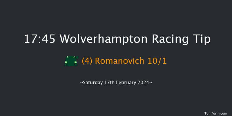 Wolverhampton  17:45 Handicap (Class 6) 9f Fri 16th Feb 2024