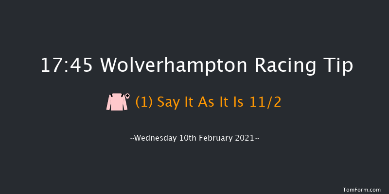 Ladbrokes Watch Racing Online For Free Handicap Wolverhampton 17:45 Handicap (Class 6) 7f Mon 8th Feb 2021