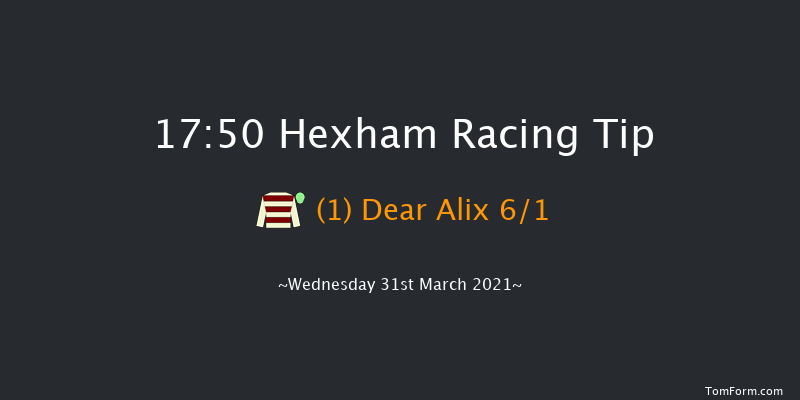 Visit attheraces.com Maiden Open NH Flat Race (GBB Race) (Div 2) Hexham 17:50 NH Flat Race (Class 5) 16f Thu 18th Mar 2021