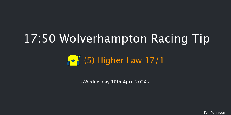 Wolverhampton  17:50 Handicap (Class 6) 6f Mon 8th Apr 2024