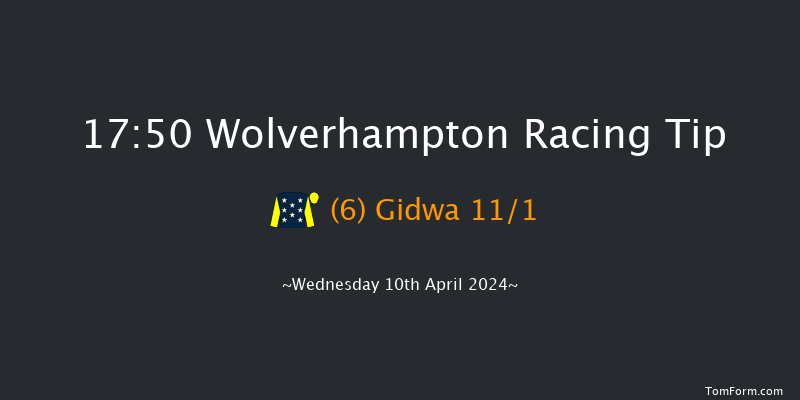 Wolverhampton  17:50 Handicap (Class 6) 6f Mon 8th Apr 2024