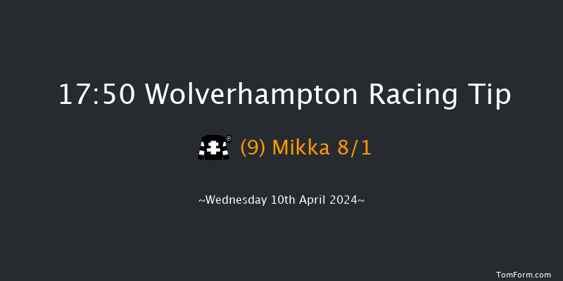 Wolverhampton  17:50 Handicap (Class 6) 6f Mon 8th Apr 2024