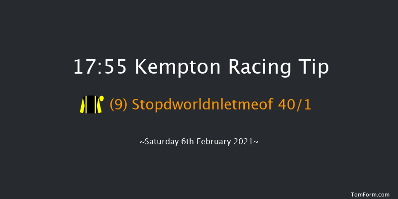 Join Racing TV Now Handicap (Div 2) Kempton 17:55 Handicap (Class 6) 8f Wed 3rd Feb 2021