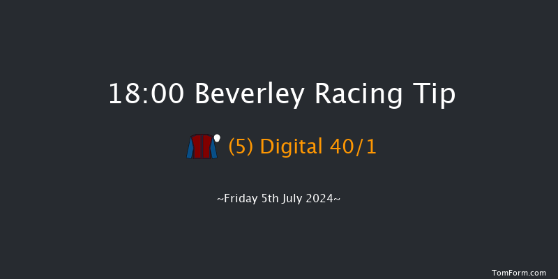 Beverley  18:00 Handicap
(Class 4) 5f Tue 25th Jun 2024