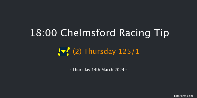 Chelmsford  18:00 Stakes (Class 5) 7f Sat 9th Mar 2024