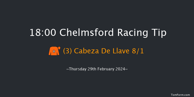 Chelmsford  18:00 Handicap (Class 6) 5f Sat 24th Feb 2024