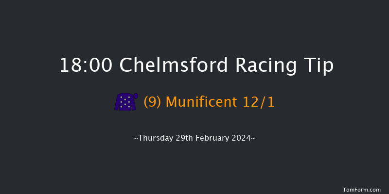 Chelmsford  18:00 Handicap (Class 6) 5f Sat 24th Feb 2024