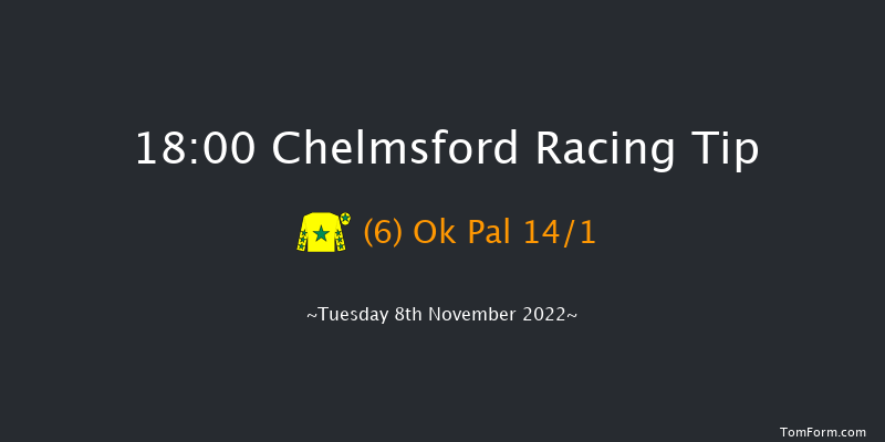 Chelmsford 18:00 Handicap (Class 6) 6f Sat 5th Nov 2022