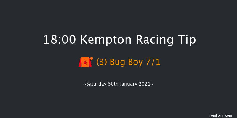 Bet At racingtv.com Classified Stakes (Div 1) Kempton 18:00 Stakes (Class 6) 12f Wed 27th Jan 2021