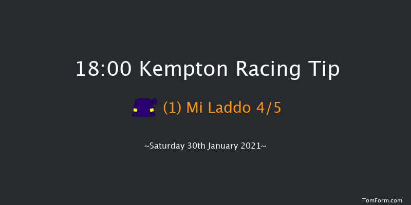 Bet At racingtv.com Classified Stakes (Div 1) Kempton 18:00 Stakes (Class 6) 12f Wed 27th Jan 2021