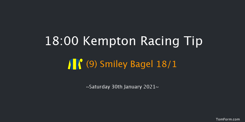 Bet At racingtv.com Classified Stakes (Div 1) Kempton 18:00 Stakes (Class 6) 12f Wed 27th Jan 2021