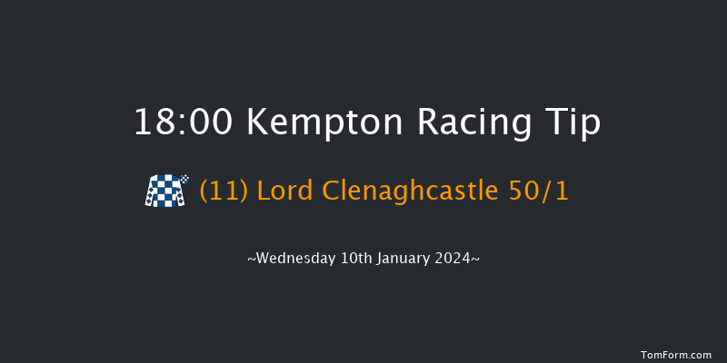 Kempton 18:00 Handicap (Class 6) 8f Sat 6th Jan 2024