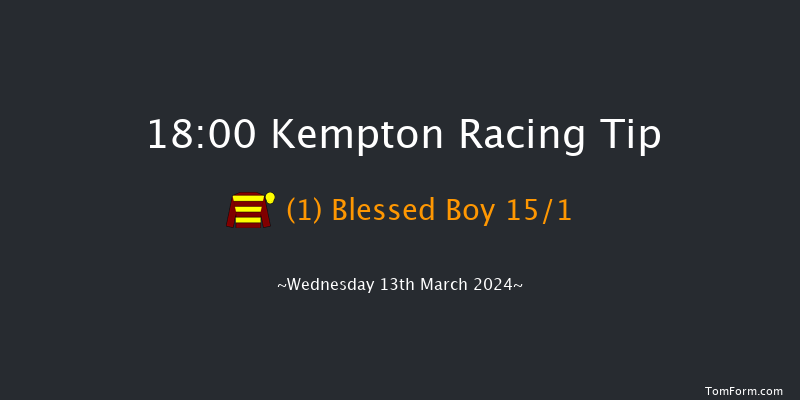 Kempton  18:00 Stakes (Class 5) 8f Wed 6th Mar 2024