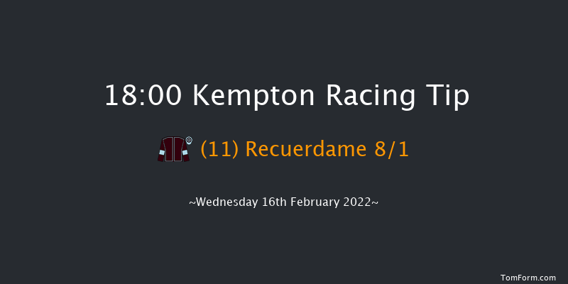 Kempton 18:00 Handicap (Class 6) 8f Fri 11th Feb 2022