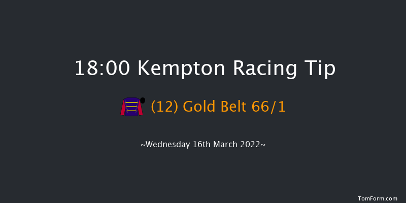 Kempton 18:00 Stakes (Class 5) 11f Sat 12th Mar 2022