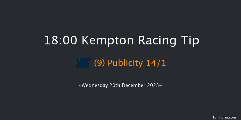 Kempton 18:00 Handicap (Class 6) 8f Wed 13th Dec 2023