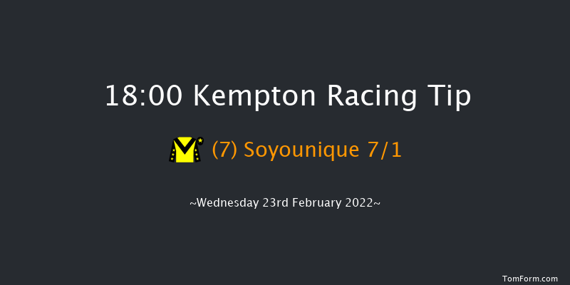 Kempton 18:00 Handicap (Class 5) 7f Wed 16th Feb 2022