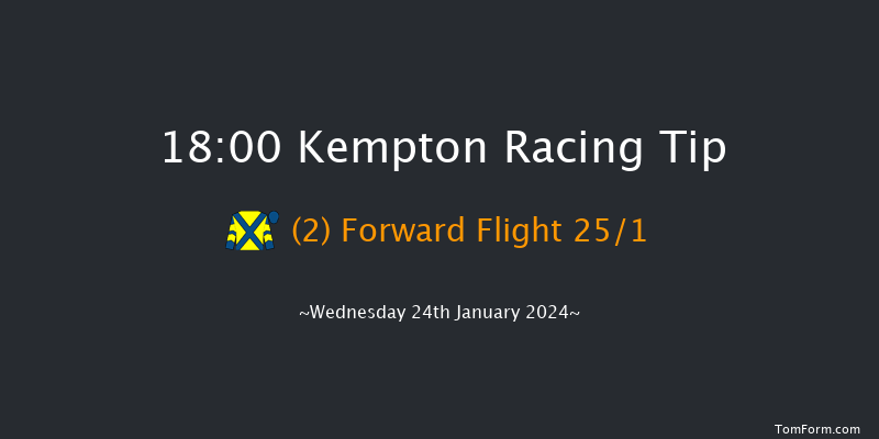 Kempton  18:00 Handicap
(Class 5) 8f Mon 22nd Jan 2024