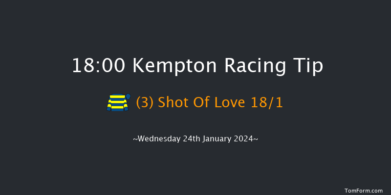 Kempton  18:00 Handicap
(Class 5) 8f Mon 22nd Jan 2024