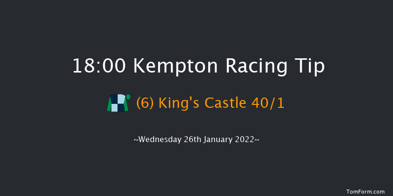 Kempton 18:00 Handicap (Class 5) 8f Mon 24th Jan 2022