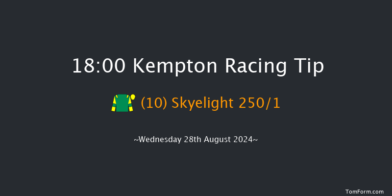 Kempton  18:00 Stakes (Class 5) 8f Wed 21st Aug 2024