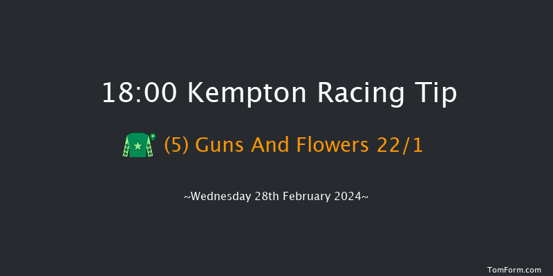 Kempton  18:00 Handicap (Class 5) 7f Sat 24th Feb 2024