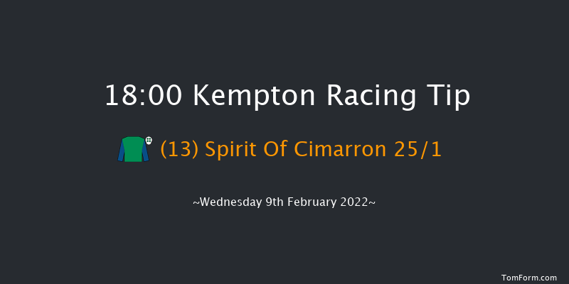 Kempton 18:00 Stakes (Class 5) 8f Sun 6th Feb 2022