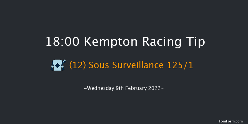 Kempton 18:00 Stakes (Class 5) 8f Sun 6th Feb 2022