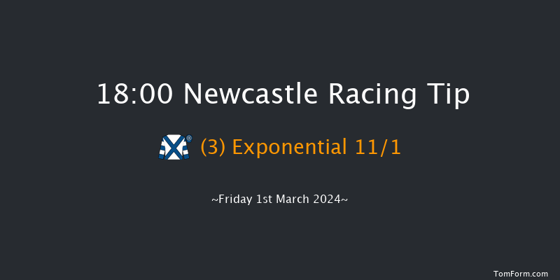 Newcastle  18:00 Stakes
(Class 5) 5f Sat 24th Feb 2024