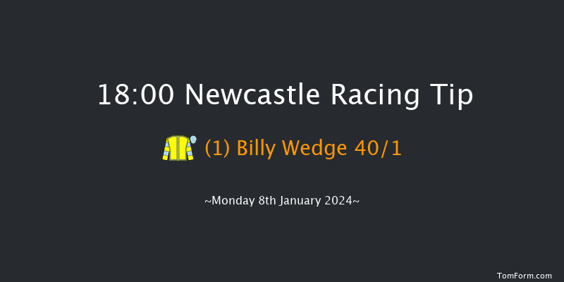 Newcastle 18:00 Stakes (Class 6) 6f Sat 6th Jan 2024