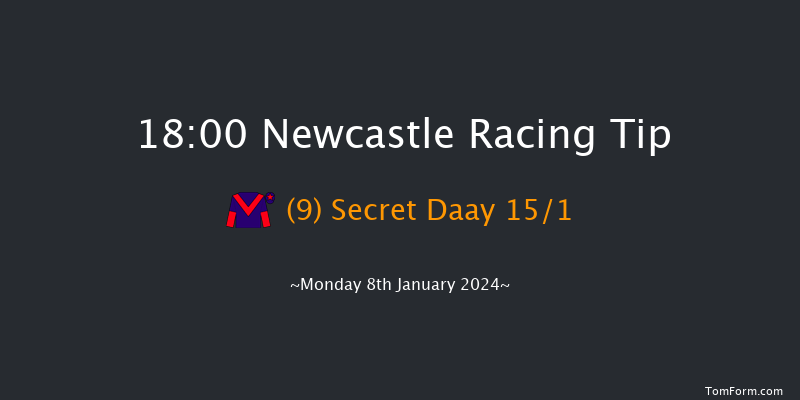 Newcastle 18:00 Stakes (Class 6) 6f Sat 6th Jan 2024