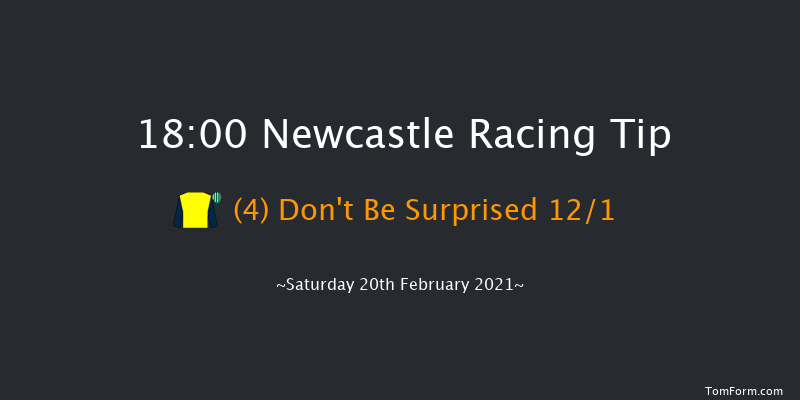 Bombardier Classified Stakes Newcastle 18:00 Stakes (Class 6) 8f Tue 16th Feb 2021