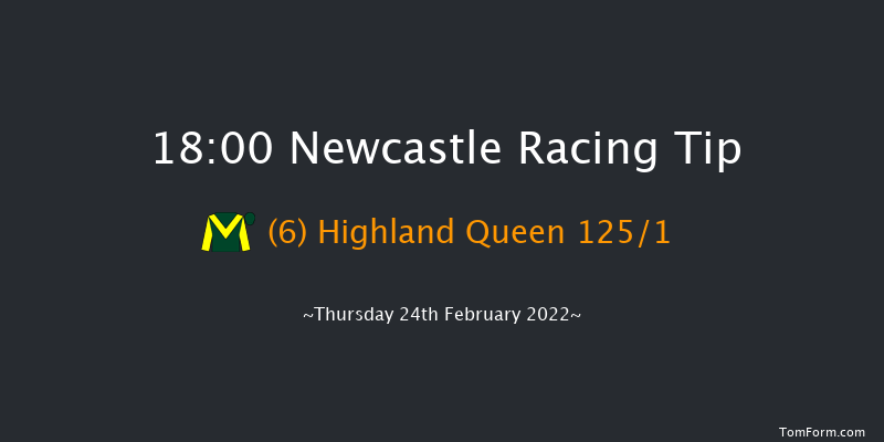 Newcastle 18:00 Stakes (Class 5) 6f Wed 23rd Feb 2022