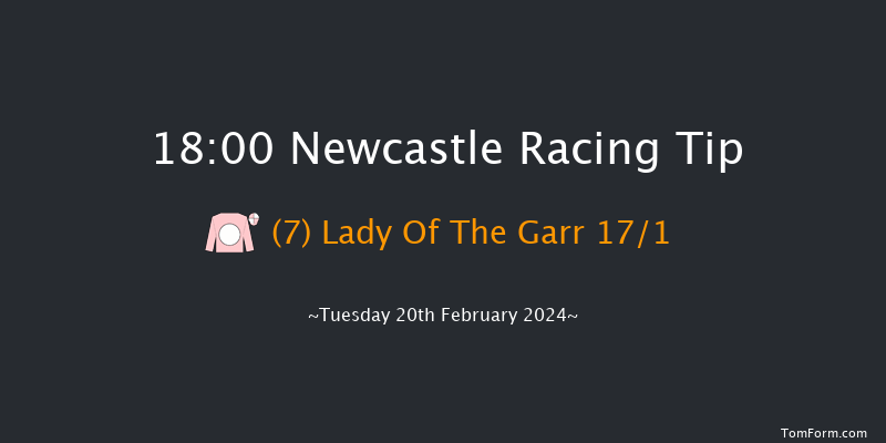 Newcastle  18:00 Handicap
(Class 6) 5f Sat 17th Feb 2024