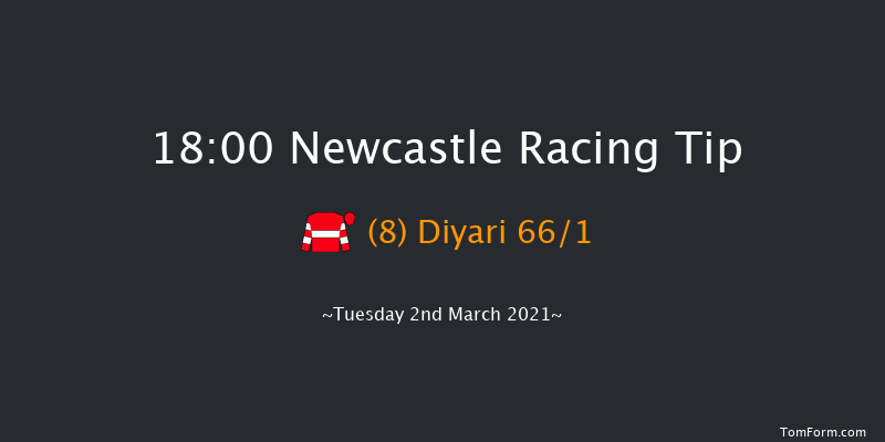 Bombardier British Hopped Amber Beer Handicap Newcastle 18:00 Handicap (Class 4) 8f Sat 27th Feb 2021